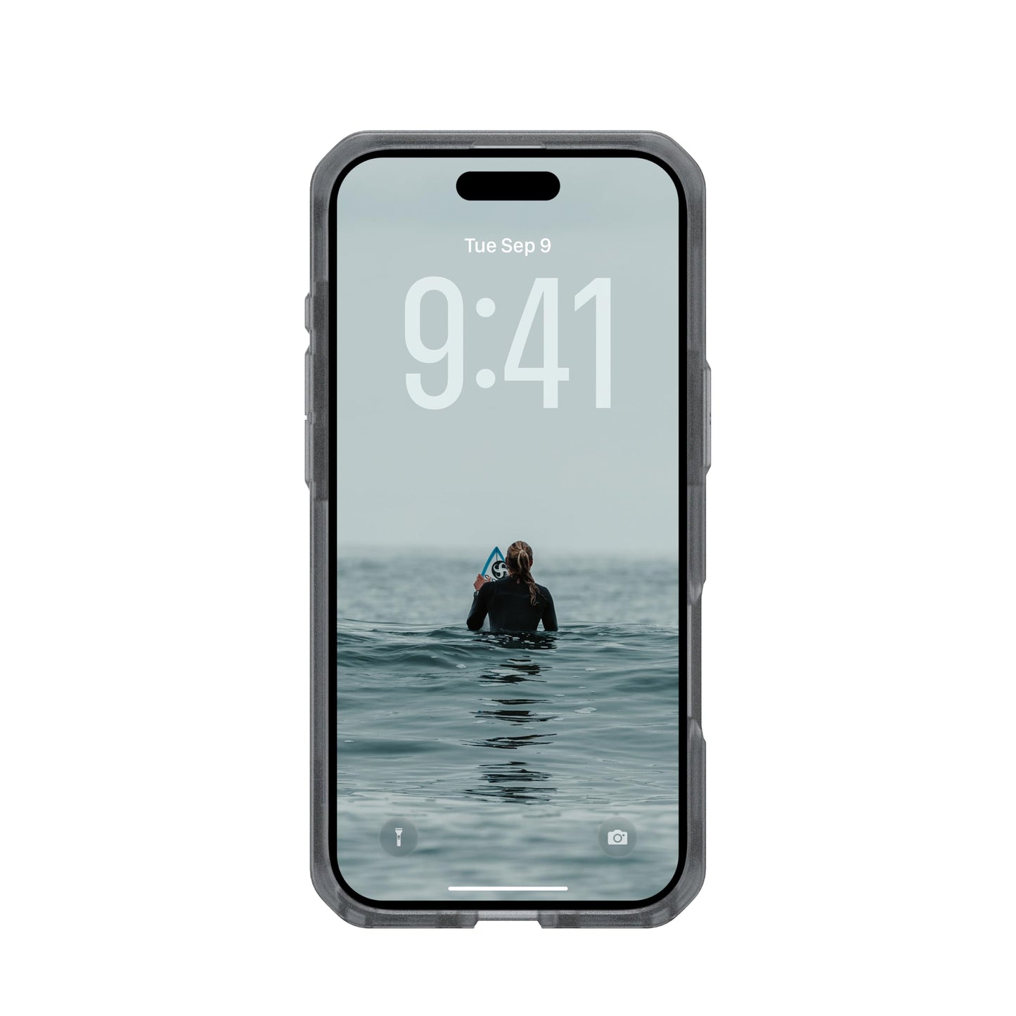 URBAN ARMOR GEAR UAG Designed for iPhone Air Case Dot - Compatible with MagSafe Translucent Military Grade Protective Cover, Ash