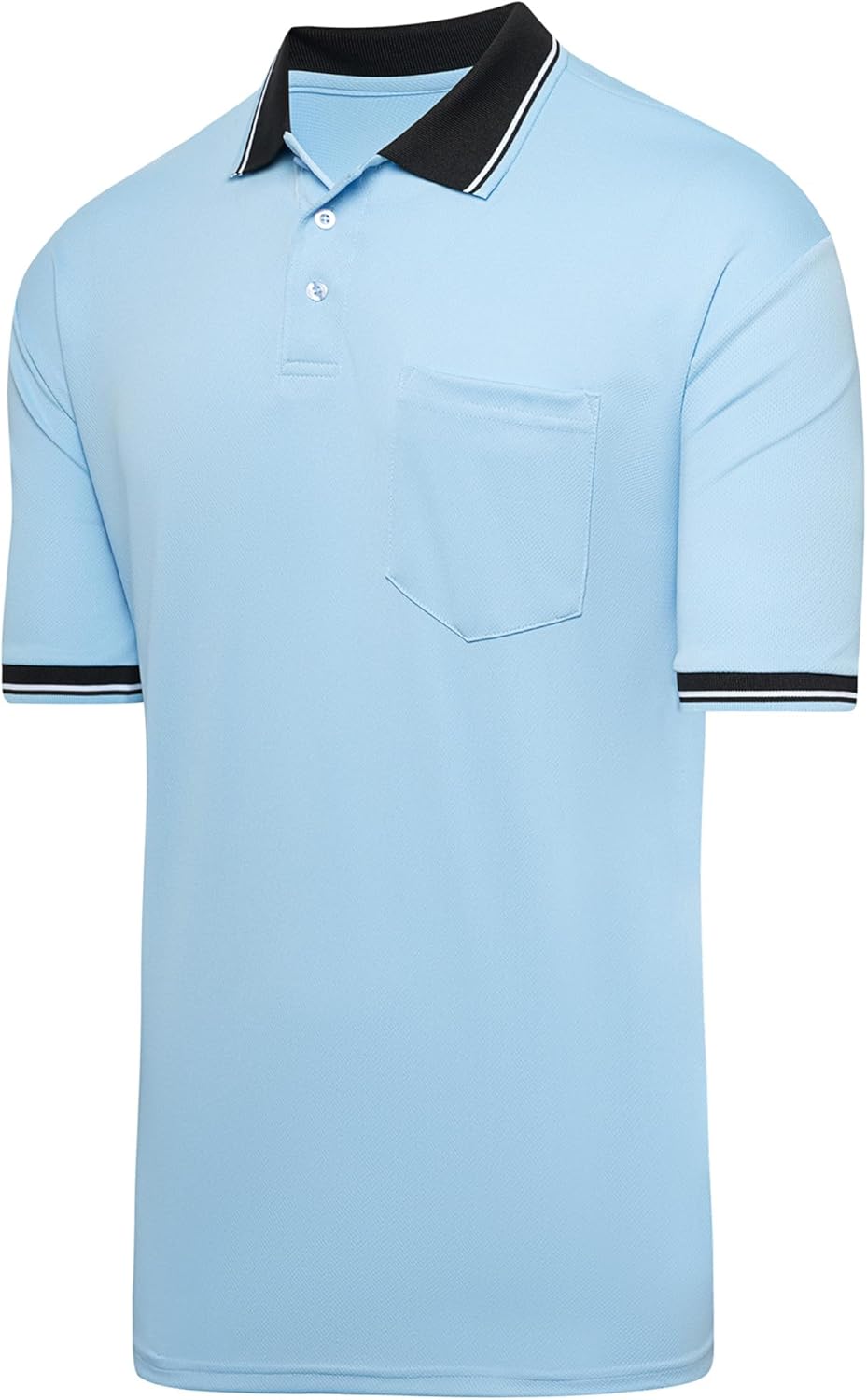 Murray Sporting Goods Polo Umpire Shirt - Short Sleeve Design for Comfort | Fits Chest Protector