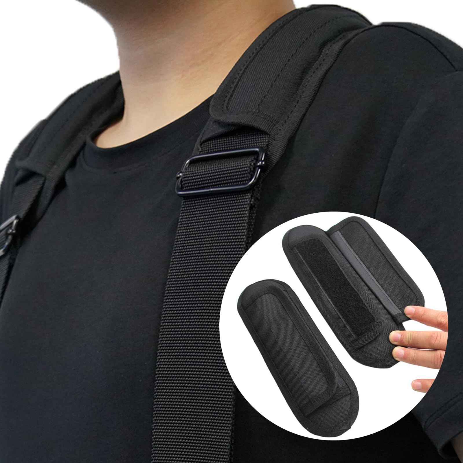 KUNN Tool Belt Suspenders Removable Padded Shoulder Work Suspenders with 4Pcs Attachment Loops,Comfortable and Adjustable