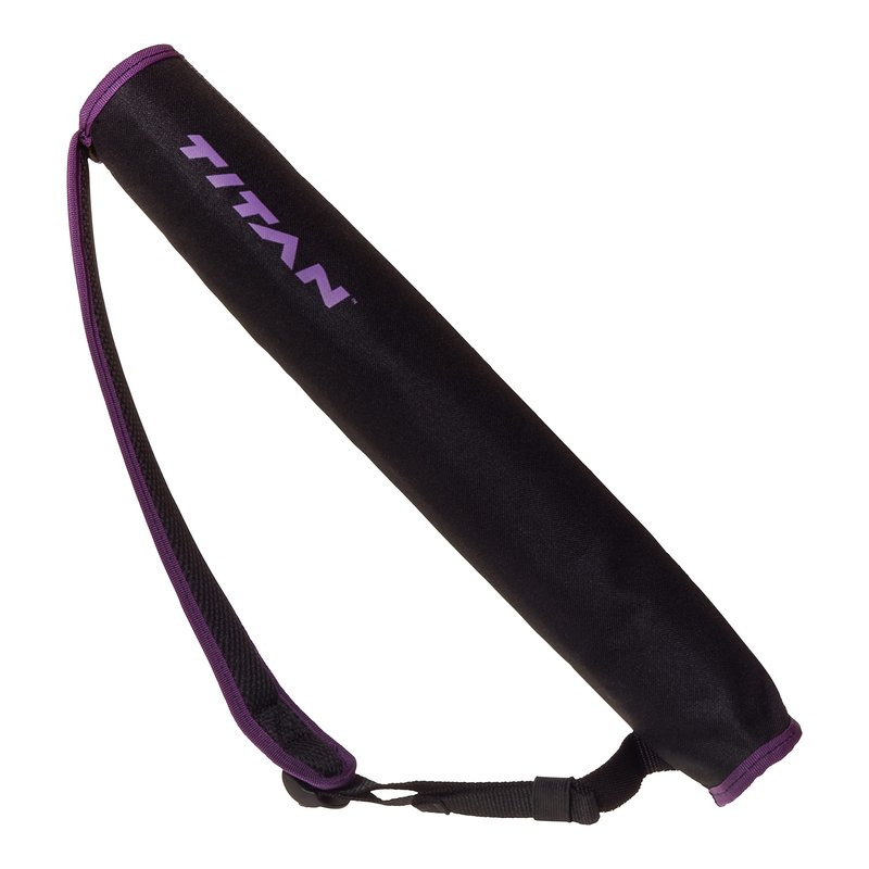 Youth Archery Compact Back Quiver, Purple/Black, One Size (7038)