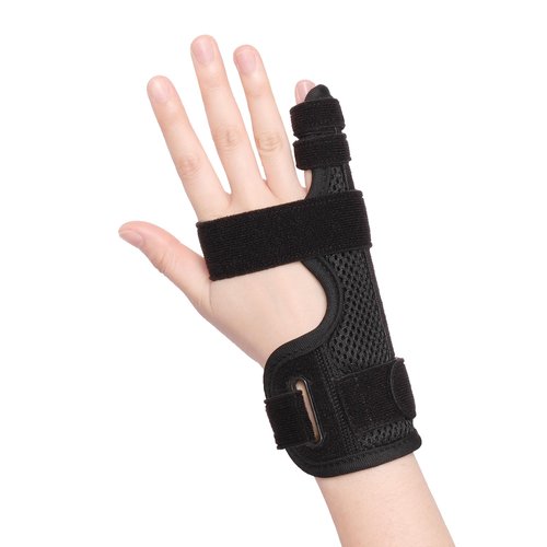 joingood Pinky Finger Splint, Finger Splint for Pinky, Broken Finger, Trigger Finger, Metacarpal Splint Hand Brace, Little Finger Brace for Tendonnitis, Pain Relief, Fits for Left & Right Hand(M)