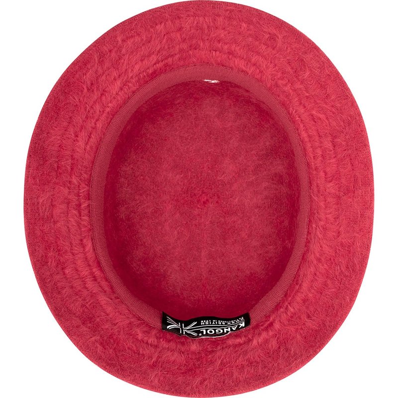 Kangol Furgora Fuzzy Bucket Hat for Women and Men, X-Large, Scarlet