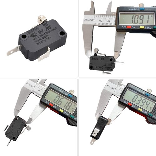 DRIVE UP EZGO 25861G01 Accelerator Pedal Box Micro Switch, Gas (4 Cycle) 1994-up, Electric 1994-up Non-DCS (Without The Drive Control System) (4 PCS)