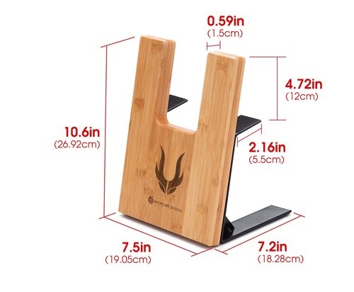 J JACKCUBE DESIGN Skateboard Storage Holder - Skateboard Display Holder, Standing Storage, Skateboard Accessories for Portable Display or Skateboard Parking lot - MK501A