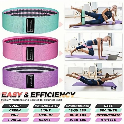 LENGAMPLAY Pilates Ring Set with Resistance Bands– Anti-Slip Magic Circle Pilates Ring for Home Workouts, Full-Body Toning, Strength Training for Women 14PCS