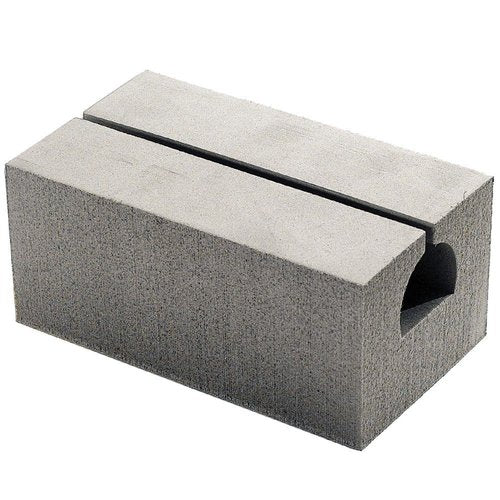 Riverside Cartop Carriers Seattle Sports RS - 6" Standard Canoe Replacement Blocks (Pair), Gray, Black (068622)