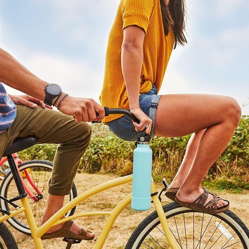 Hydro Flask Water Bottle - Insulated Stainless Steel - Leakproof & Non-Spill, 21 Oz Stone