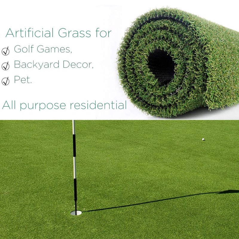 Petgrow Pro Putting Green Golf Artificial Grass Turf 3FTX10FT - Indoor Outdoor Golf Training Mat, Synthetic Fake Grass for Baseball Football Gym Sports