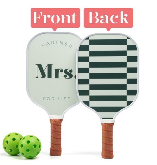 A Perfect Match Pickleball Paddle Set Engagement Gifts for Couples I I His and Hers Gifts I Includes 2 Pickleball Paddles, Carrying Bag and 2 Pickleballs