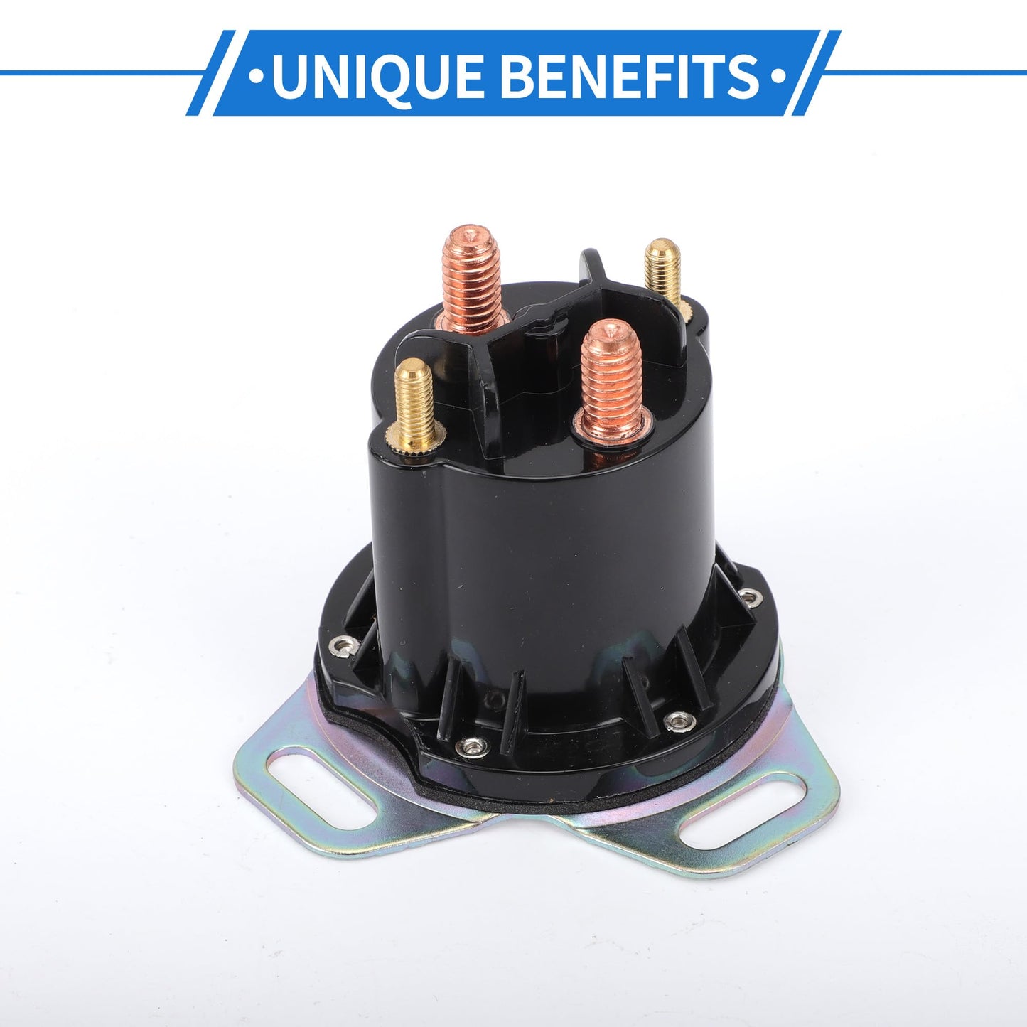VekAuto Golf Cart Solenoid Relay for EZGO RXV Electric 2008-up 48V 150A 4 Terminal Relay