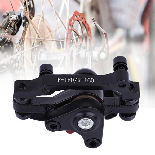 Cunyuer Disc Brake, Universal Front Rear Mechanical Disc Brake, Disk Brakes Pads for Electric Bicycle BB8 (F180 R160)