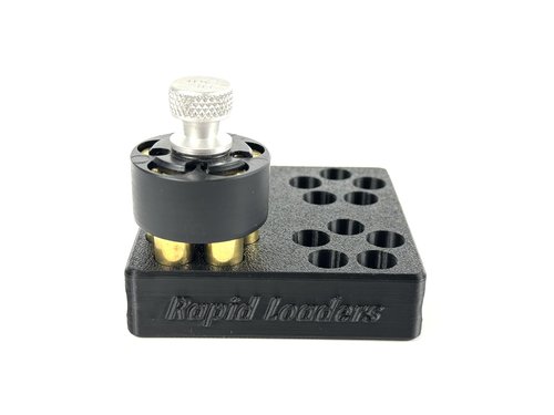 Rapid Revolver Loading Block 5-Shot - Compatible with HKS Speedloader: HKS-36A (Loading Block ONLY!)