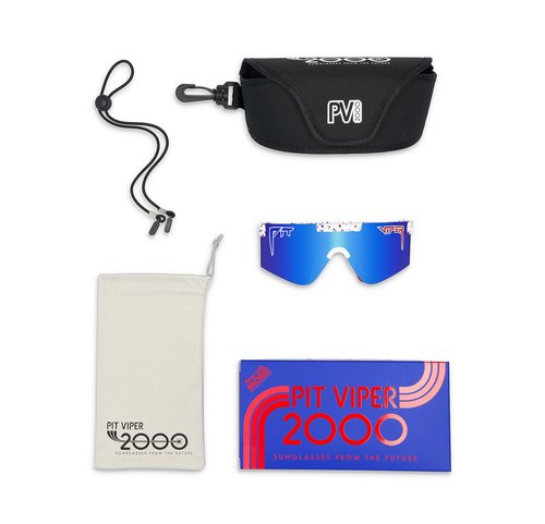 Pit Viper The 2000 Sunglasses I The Merika with Z87+ Blue Lens