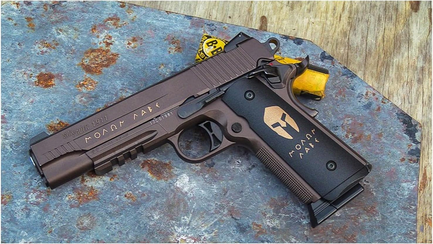 Sig Sauer 1911 Spartan CO2 Air Pistol - 4.5mm Steel BB, Semi-Auto, 16rd Magazine, No CO2 Included