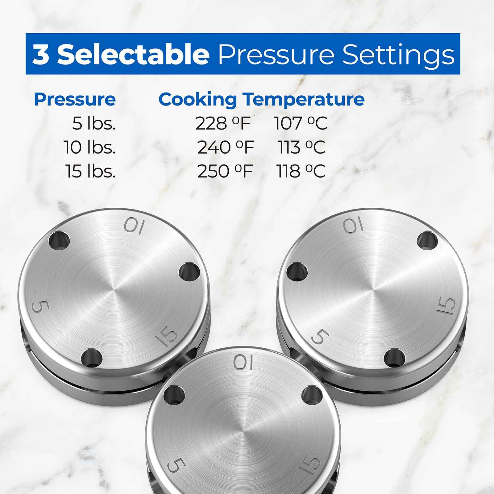 ANTOBLE S-9898 Pressure Regulator Pressure Canner Weight Compatible with Mirro Pressure Cooker Models