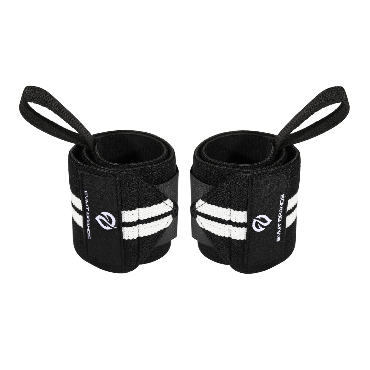 EVMT Premium Wrist Wraps for Weightlifting | Durable Lifting Straps for Enhanced Wrist Support | Perfect for Strength Training, Gym Workouts & General Athletics