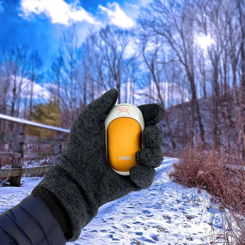 HotHands Rechargeable Hand Warmers - Portable, Long-Lasting Heat for Outdoor Activities | Compact Size