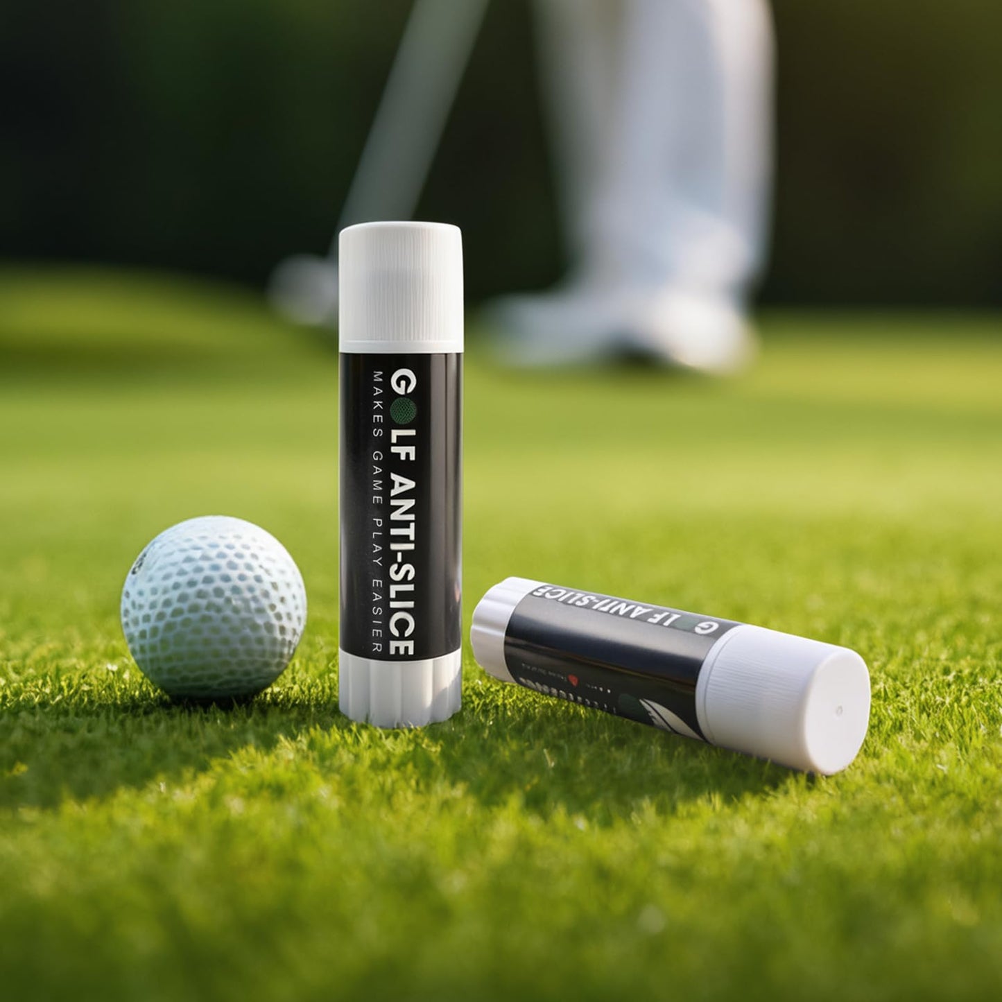 Gawgivdi 2 Pieces Golf Anti-Slice/Hook Compound for Clubs Reduce Spin & Fix Slices Improves Ball Control, Distance and Accuracy Increases, Practice Aid Gifts for All Golfers(1.27 OZ)