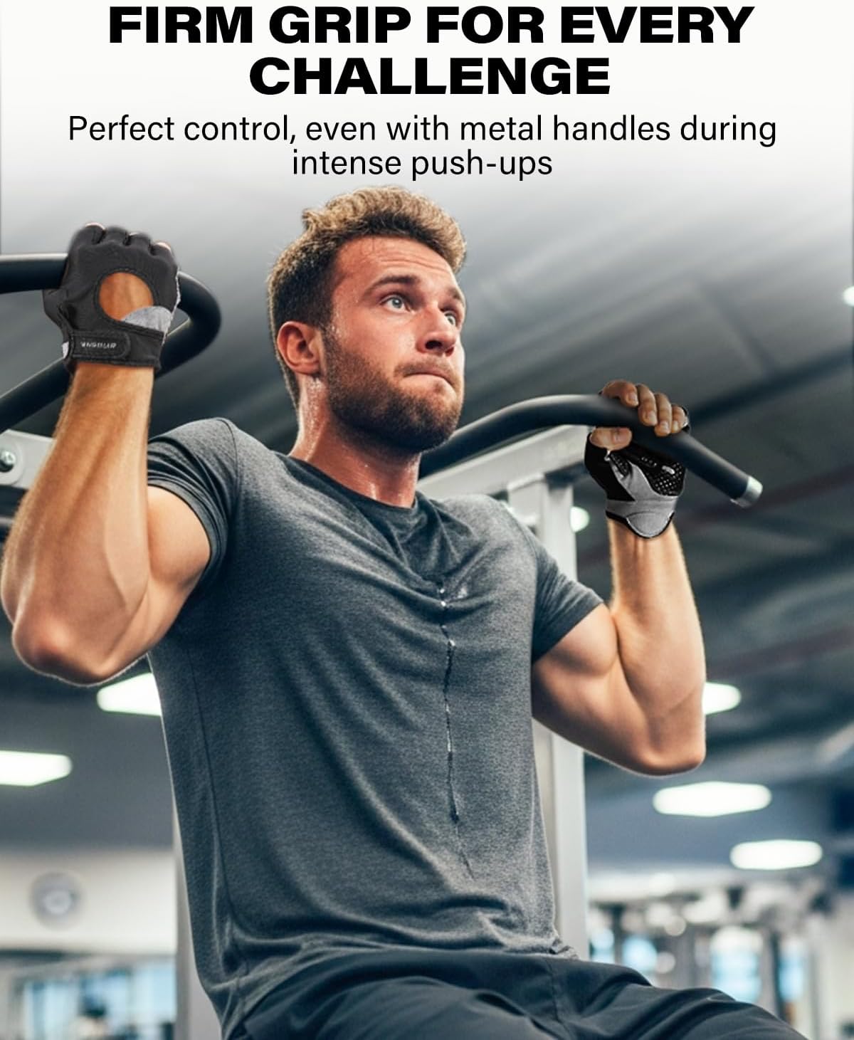 VINSGUIR Workout Gloves - Lightweight Weightlifting Gloves with Excellent Grip for Men & Women | Ideal for Gym, Cycling, and Fitness