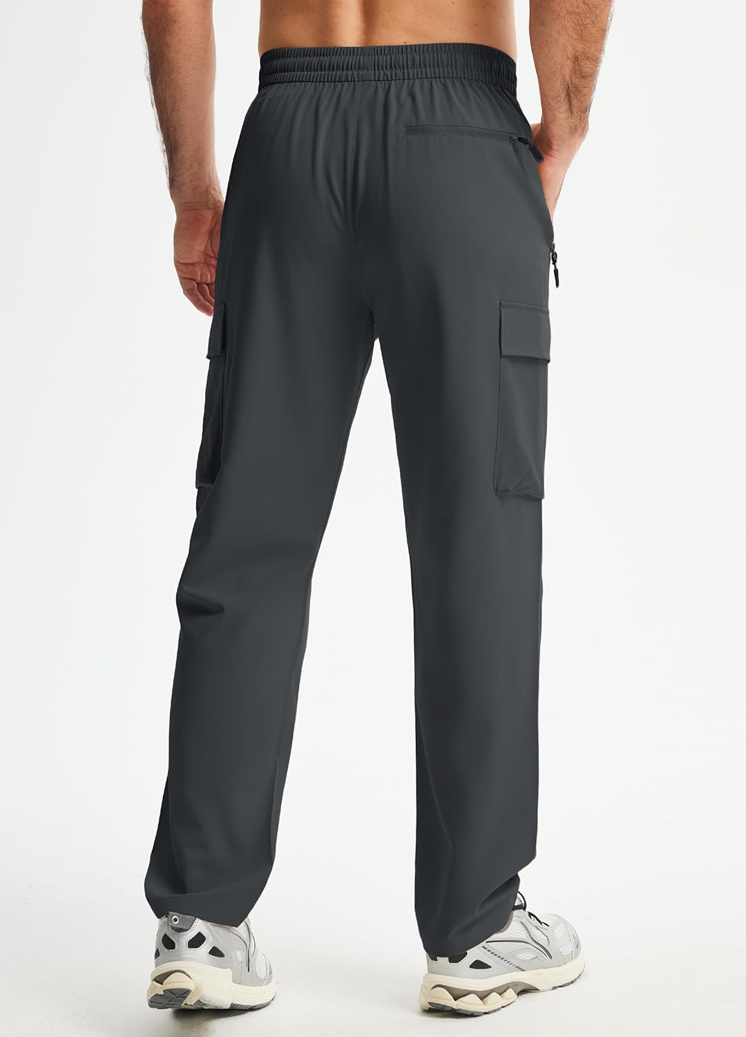 Skiennix Men's Hiking Pants - Lightweight Quick-Dry Cargo Design | 5 Pockets for Outdoor Travel