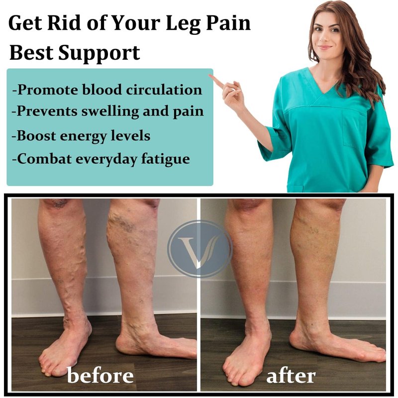 Compression Socks Women and Men ,Knee High Support Socks for Nurses Running Travel