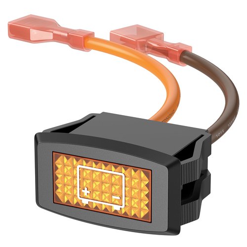 FIXHAWK 48-Volt Battery Warning Light with CDM Reading Capability for Club Car Precedent 2004-2014 Electric Golf Cart,Replace OEM 102508701