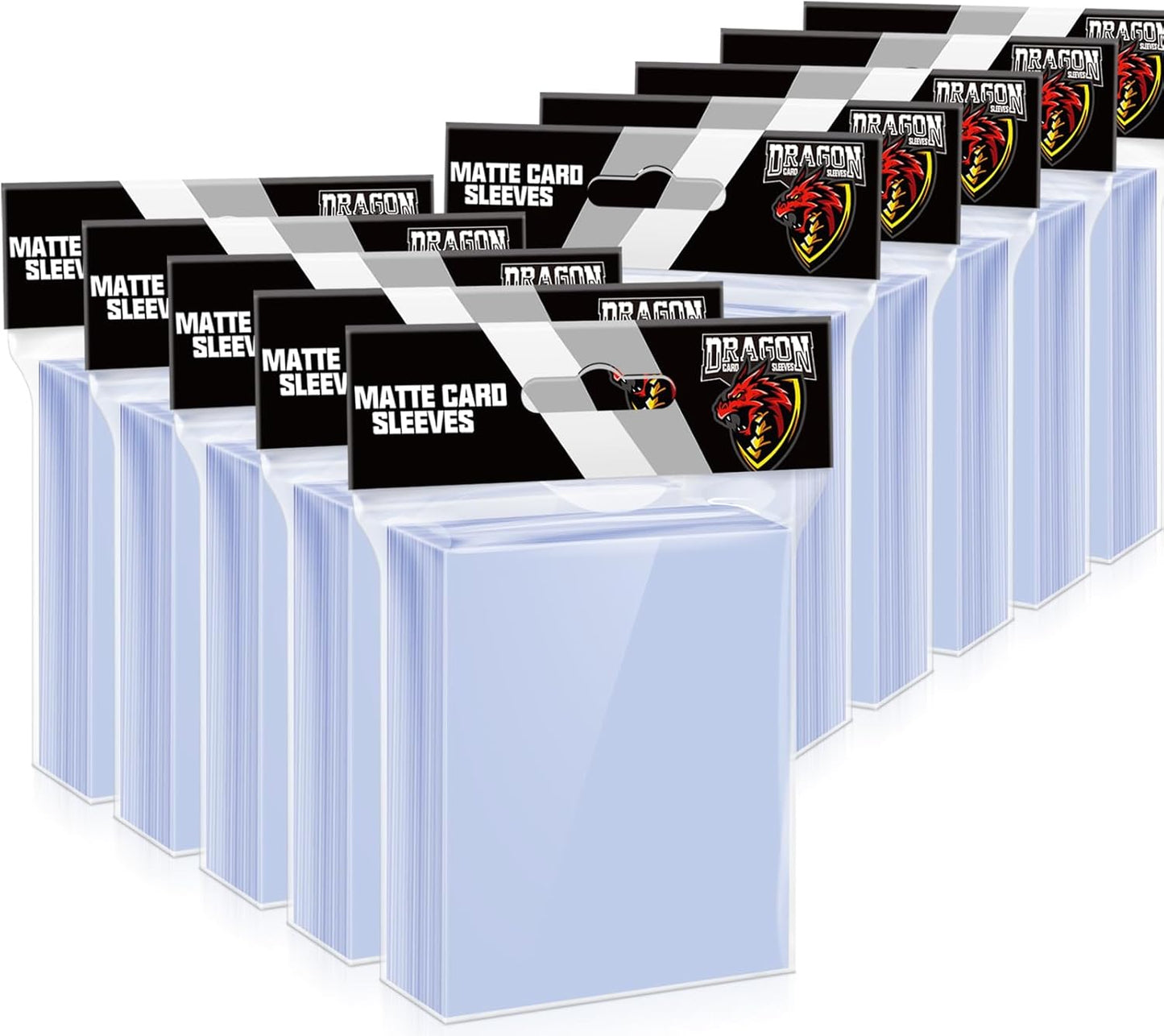 Skiennix 1000 Count Card Sleeves - Top Loaders & Soft Sleeves for Trading Cards | Protect Sports & Game Cards