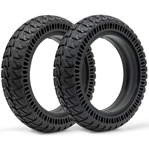 GLDYTIMES 9 Inch 9x2.25 Solid Tire Fit for Gotrax GXL V2 XR/Apex XL/G3 Plus~Hiboy S2~Xiaomi M365~AOVOPRO ES80, 50/75-6 8.5x2.0 Off-road Replacement Tire, Explosion-proof Anti-slip Tubeless Tyre(2pcs)