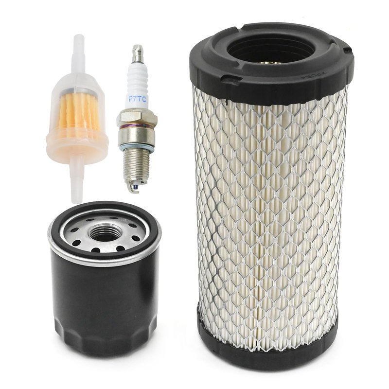 Vkinman 28463-G01 Golf Cart Air Filter with Spark Plug Tune Up Kit, Replacement for EZGO RXV TXT 2008-Up 4 Cycle Gas Golf Carts Engine, Replaces 72084G01 607454 607462