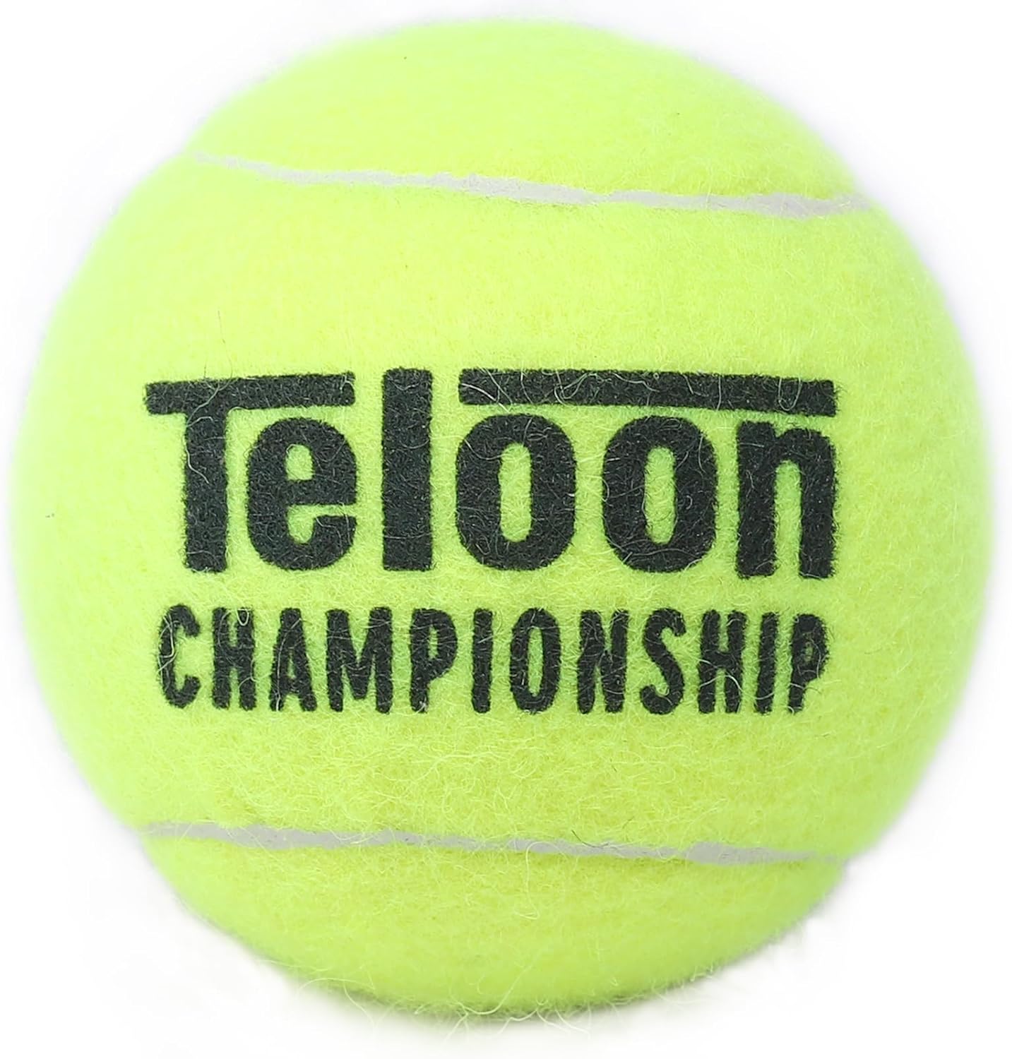 Teloon Championship Tennis Balls - Extra Duty Felt for Enhanced Performance | Pressurized 3-Pack