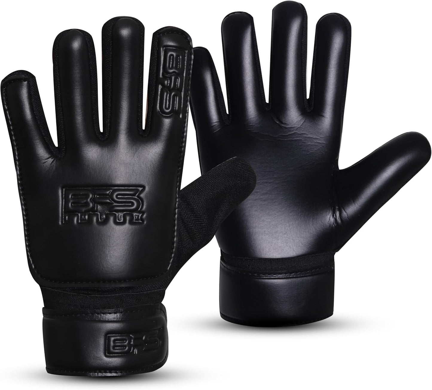 Skiennix Kids Soccer Goalie Gloves - Youth Football Goalkeeper Gloves with Anti-Slip 4mm Latex Grip & Double Wrist Support