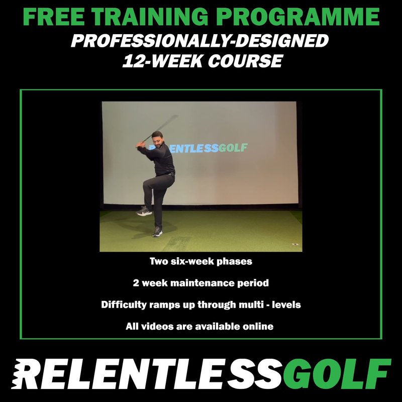 Relentless Golf Speed Stick Training aid and Tempo Trainer. This Golf Training aid Will Help You gain Balance and Yards. Get Your Golf Swing Trainer Now, and Start Bombing Those Drives!