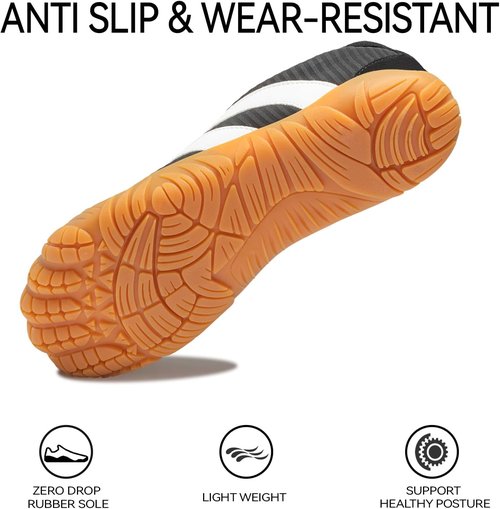 Barefoot Shoes | Minimalist Casual Sneakers for Women & Men | Wide Toe Box, Zero Drop, Lightweight & Breathable