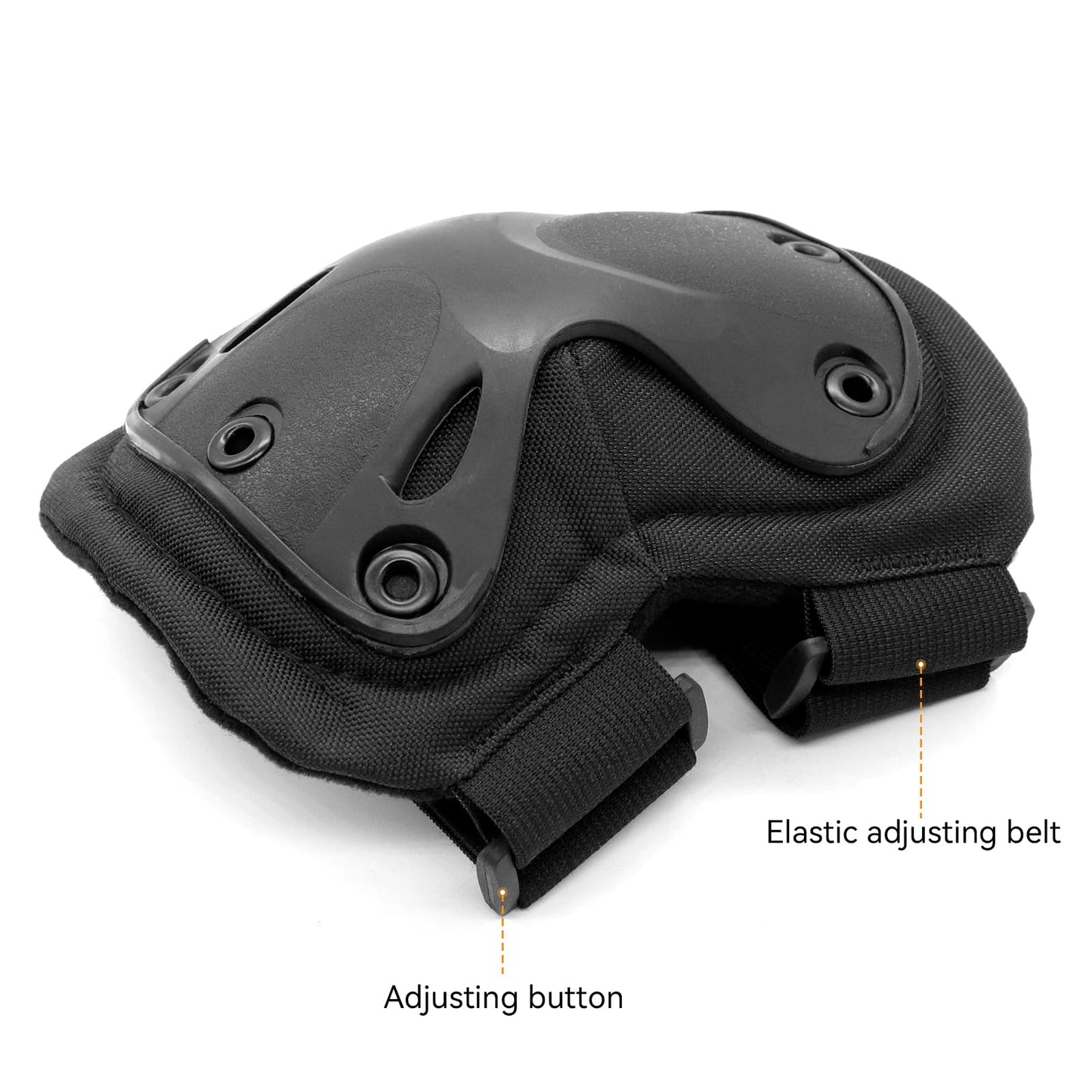 AOUTACC Combat Elbow Protective Pads Set for Outdoor CS Paintball Game Cycling Safety Skateboarding Gear Skates Knee Protection Guard Pads