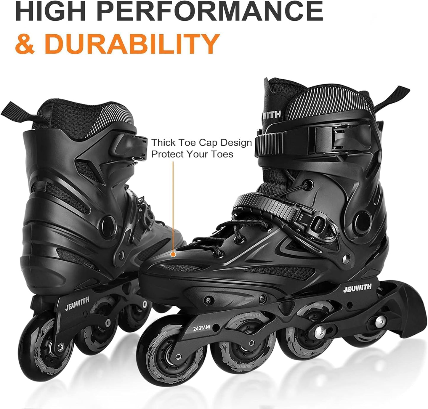Skiennix Inline Skates - Professional Fitness Roller Blades for Men & Women | Outdoor Street Use