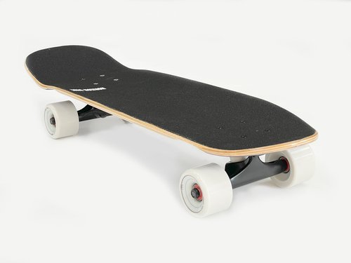 HORIZON BLUE Dinghy Classic Cruiser Skateboard Complete - 28.5" Lightweight Commuter/Soft 63mm Wheels & Maple Deck(Blue Panther)