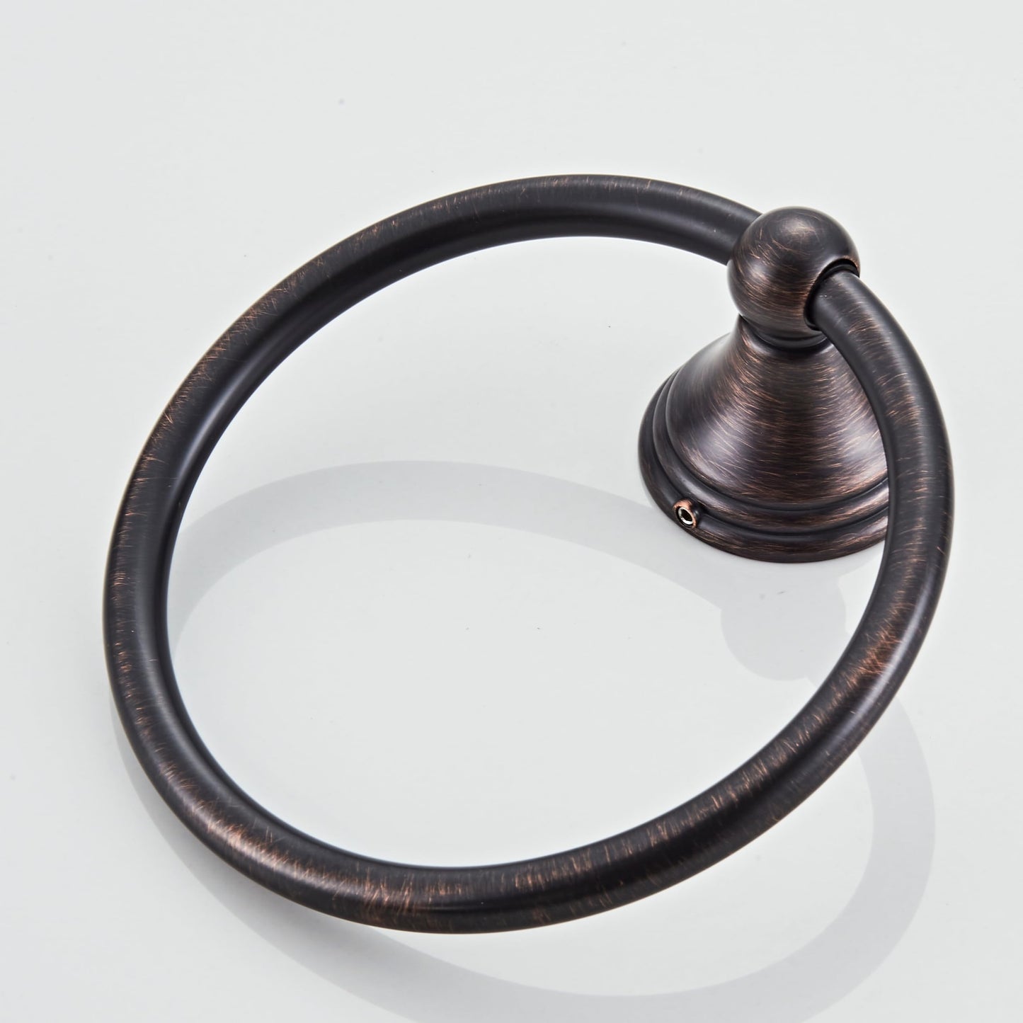 Towel Ring for Bathroom, Oil Rubbed Bronze Hand Towel Holder 1 Pack, Bathroom Accessories and Towel Racks for Bathroom Wall