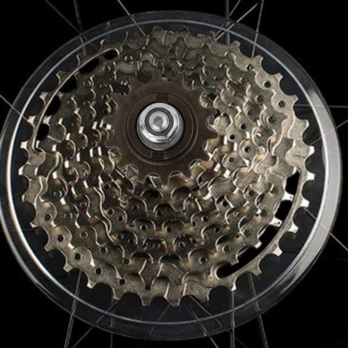 Rear Bike Axle Replacement, Bmx Front Wheel, 36 Hole Rear Hub, Freestyle Rear Bike Hub, Universal Bike 36 Holes 14t Rear Wheel Hub Solid Axle Metal Disc Rear Hub Bicycle Fittings