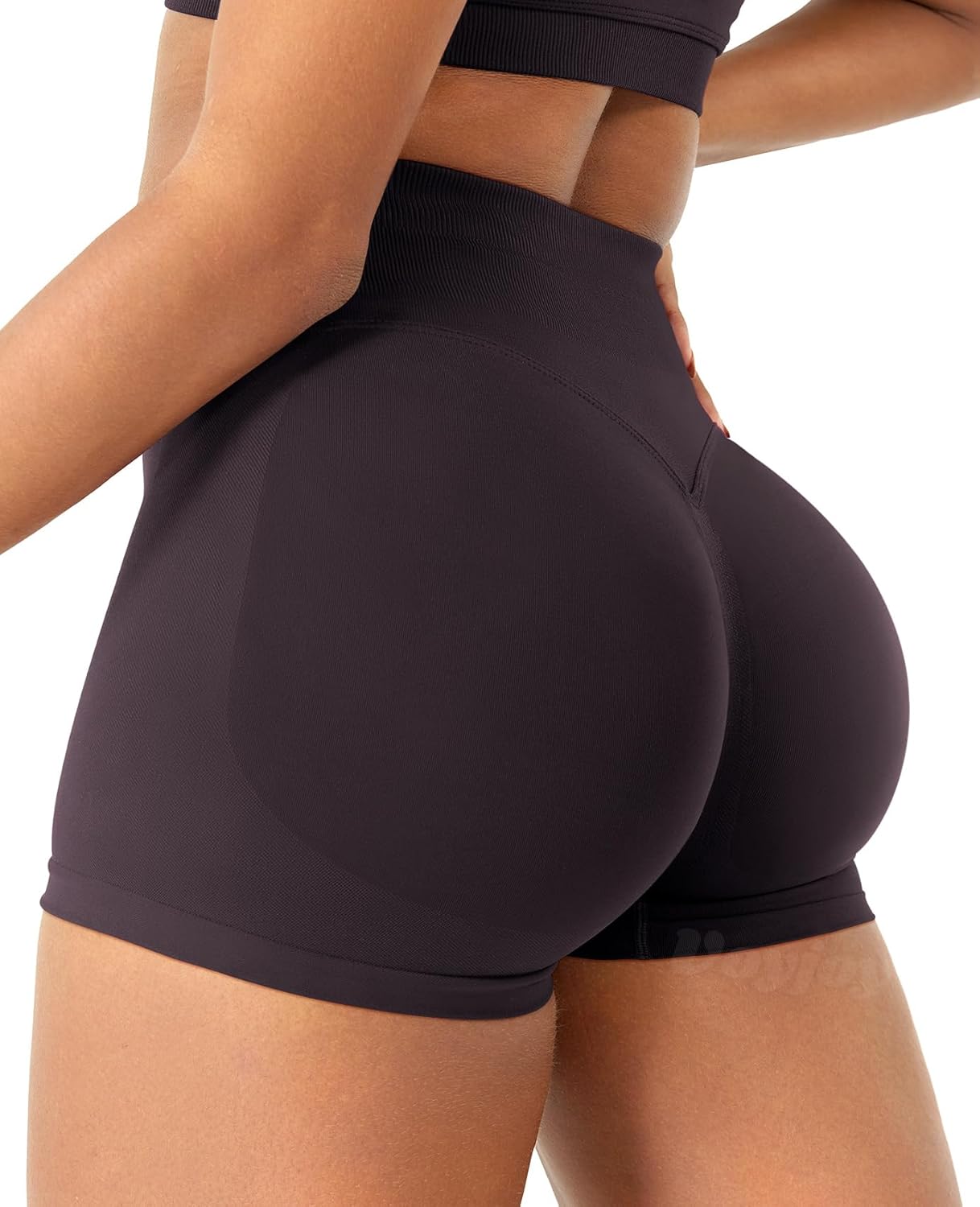 VOYJOY Women's Workout Shorts - Scrunch Butt Lifting Seamless Booty Biker | 2.5" to 6" Sizes