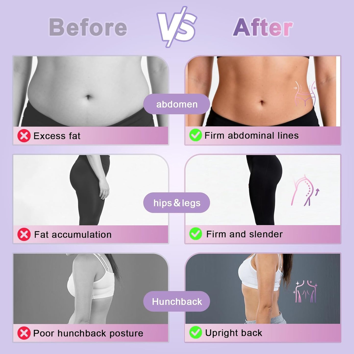 Pedal Resistance Band - Upgrade 6-Tube Detachable Yoga Bands for Full Body Stretching & Shaping