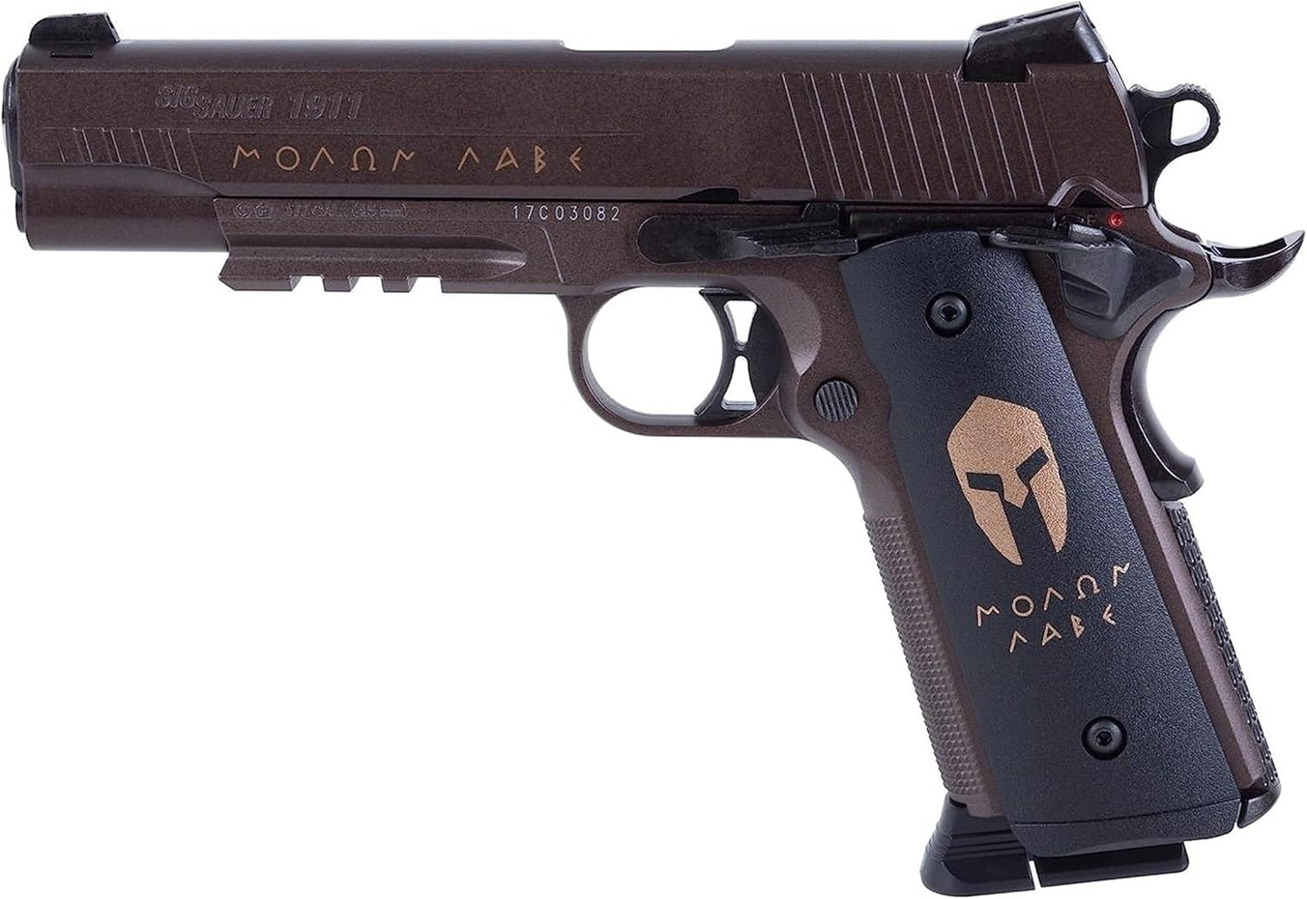 Sig Sauer 1911 Spartan CO2 Air Pistol - 4.5mm Steel BB, Semi-Auto, 16rd Magazine, No CO2 Included