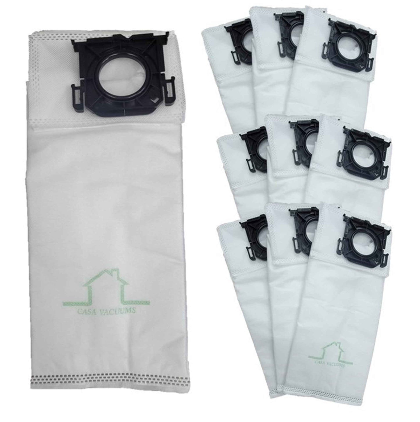 10 Replacement K3 HEPA Bags For Sebo AirBelt K Series Canister Vacuum Cleaners. Replaces 6629AM, 6695AM, 6629A1, 6629A2, 52-2465-01