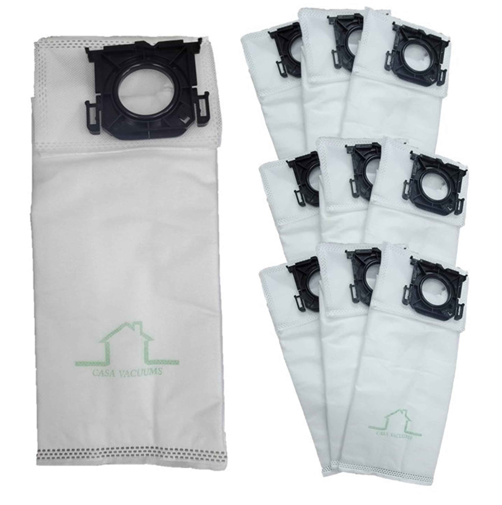 10 Replacement K3 HEPA Bags For Sebo AirBelt K Series Canister Vacuum Cleaners. Replaces 6629AM, 6695AM, 6629A1, 6629A2, 52-2465-01