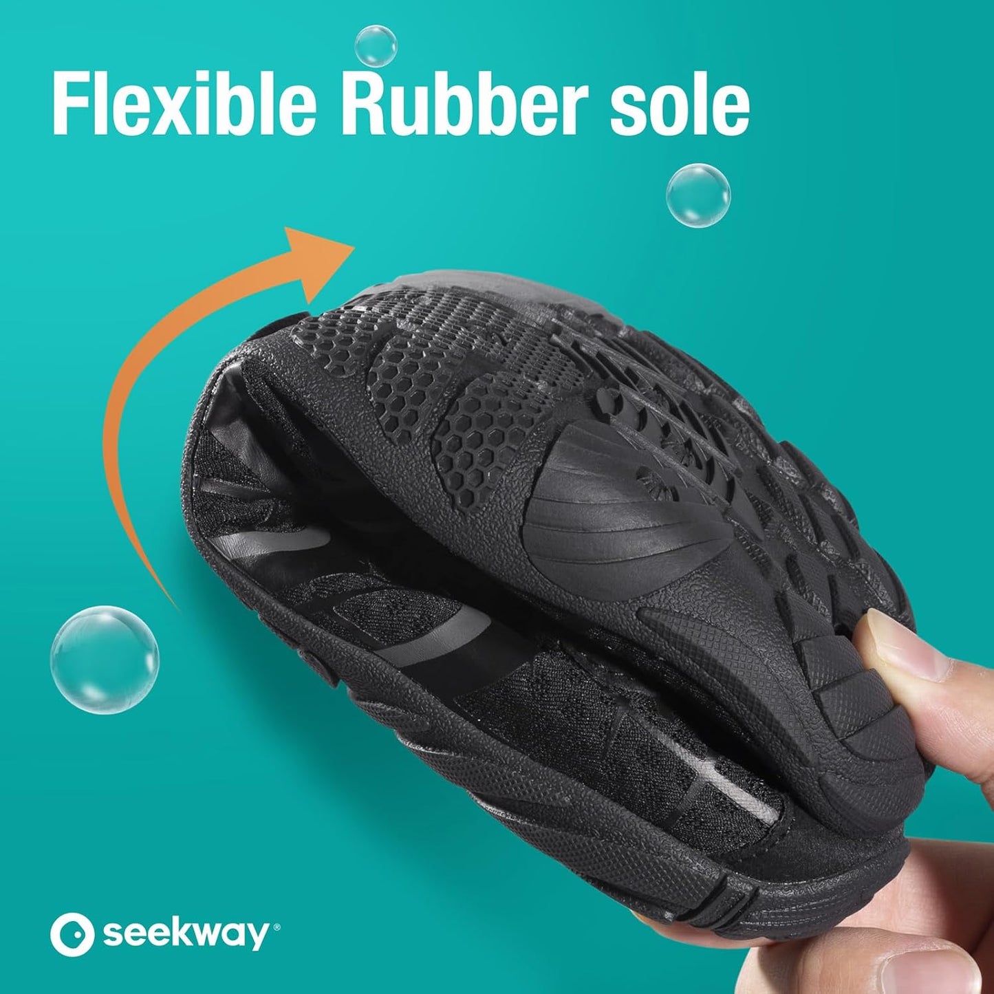 SEEKWAY Water Shoes - Quick-Dry Aqua Socks for Men & Women | Ideal for Beach, Swim, Hiking & Kayaking