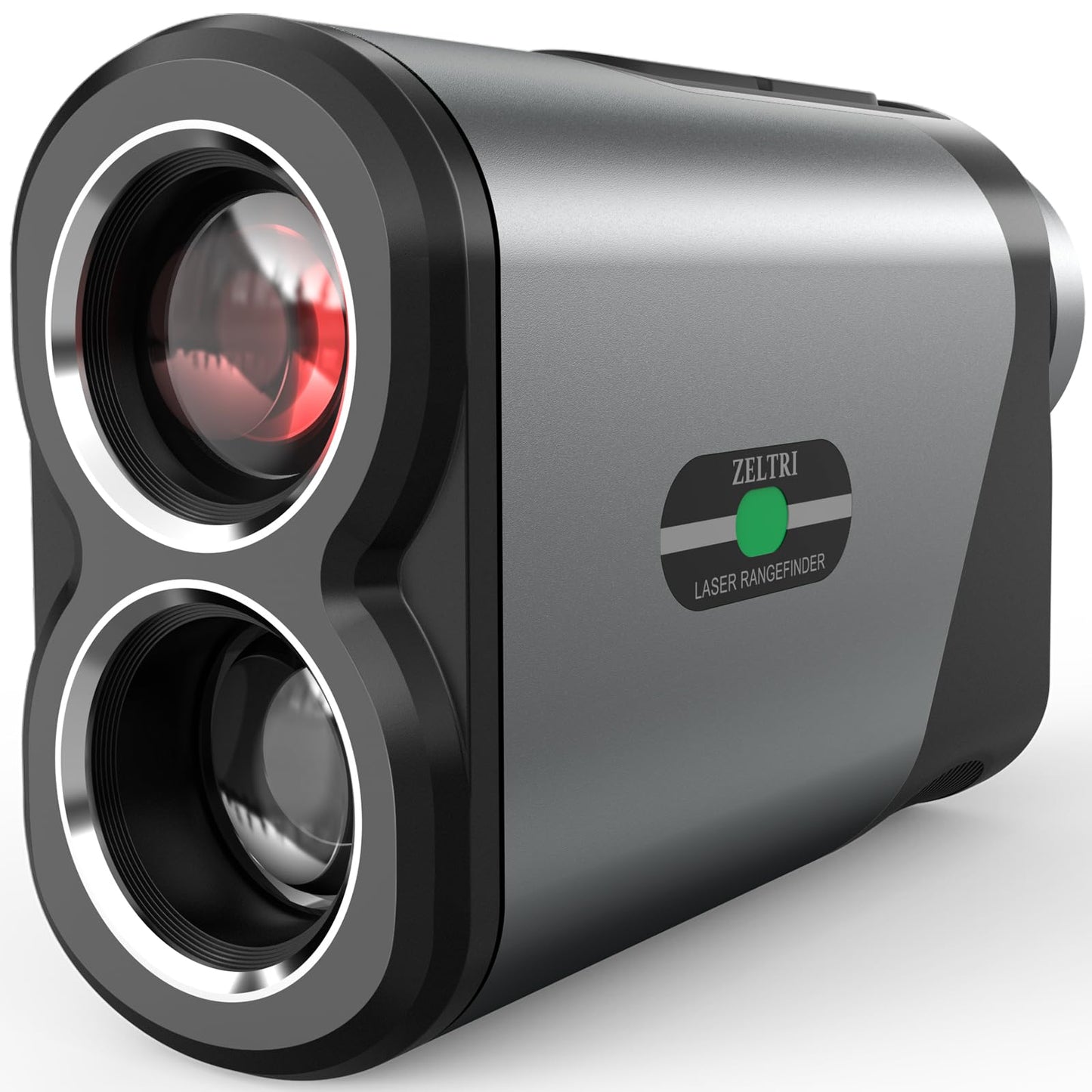 ZELTRI 1200 Yards Golf Rangefinder (875Y for Flag), with Slope Switch, 7X Magnification Laser Range Finder, Rechargeable, Flag Lock Vibration, Fast 0.1s Measurement,Golf Accessories for Men and Women