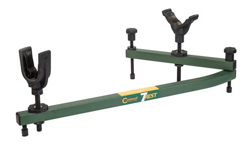 Caldwell 7 Rest Adjustable Ambidextrous Adjustable Rifle Shotgun Gun Shooting Rest for Range, Outdoors, Sight In, Shooting Stability