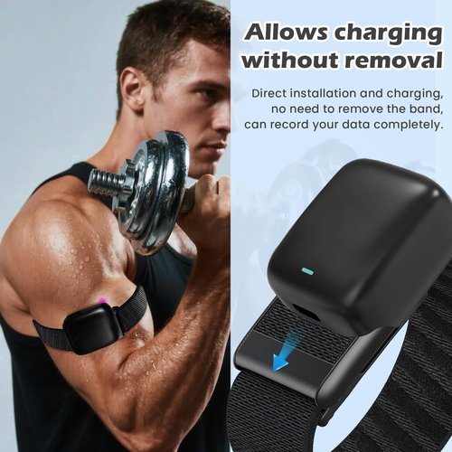 Anpzband Nylon-Bicep-Bands for Whoop 5.0 One/Peak/MG/Life Elastic Band - Adjustable Breathable Replacement for Whoop 5.0 Arm/Ankle Bands,Soft,Durable(Not for Whoop 4.0)