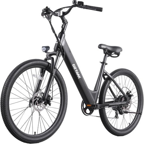 Gotrax Dolphin Electric Bike - 26" City E-Bike with 30-Mile Range, 20MPH Speed & Front Suspension