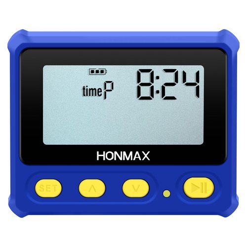 HONMAX 8200 Interval Timer and Stopwatch, Backlight, USB-C Charged, Clock
