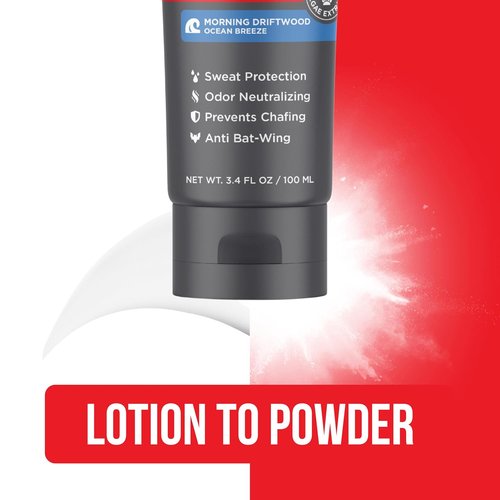 Happy Nuts Comfort Cream Deodorant for Men - Anti-Chafing & Odor Control, Aluminum-Free, 3.4 Fl Oz | Morning Driftwood
